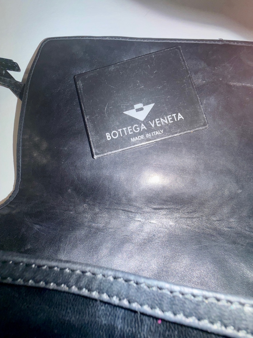 Bottega Veneta Black Intrecciato Woven Leather Shoulder Bag - Picture 7 of 12
